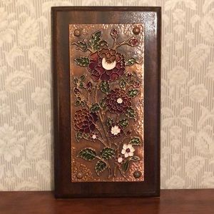 Antique Rose Flower Wall Art